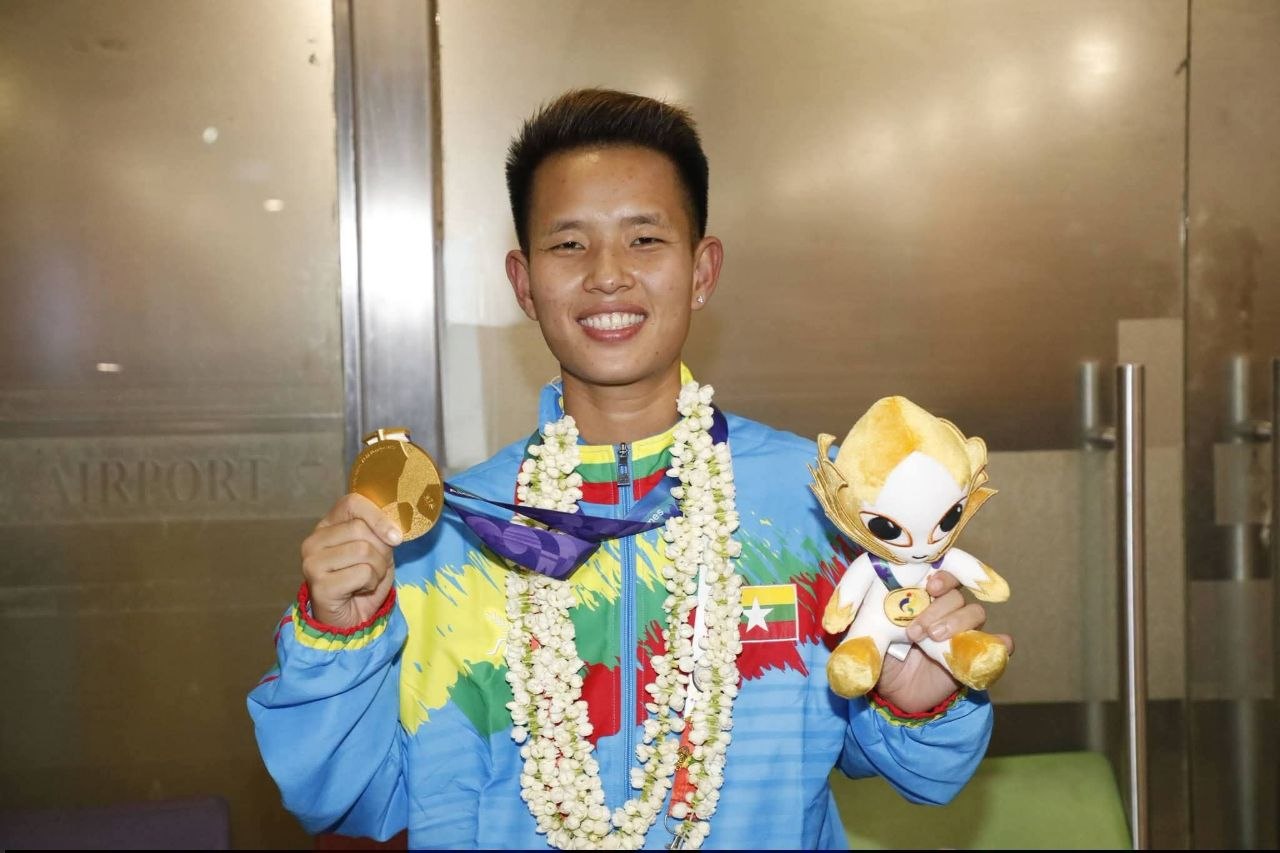 Myanmar wins 3 medals in Asian Games Teqball debut in Japan