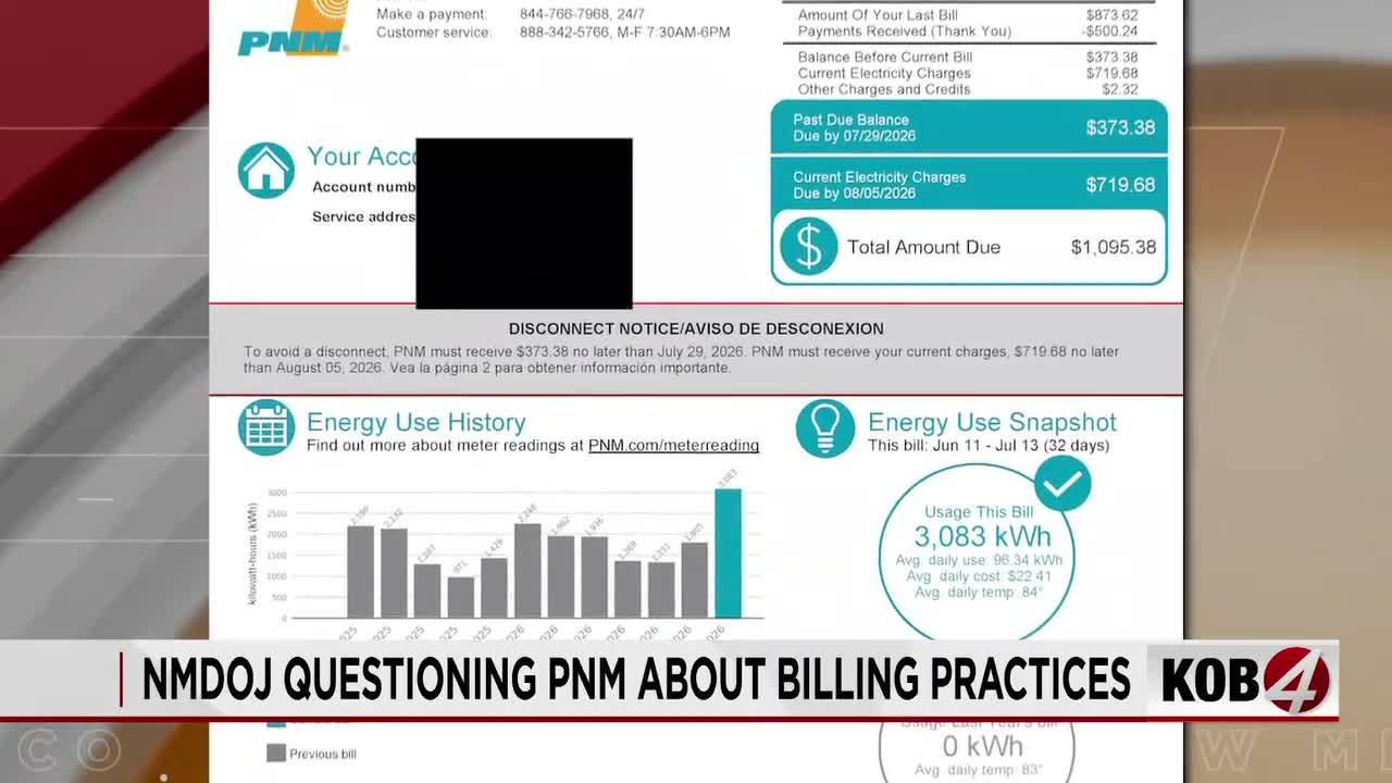 NMDOJ questions PNM about billing practices