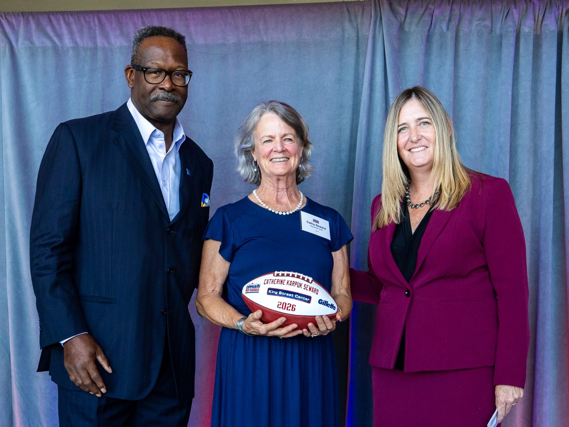 New England Patriots Foundation Awards Burlington's King Street Center $10,000