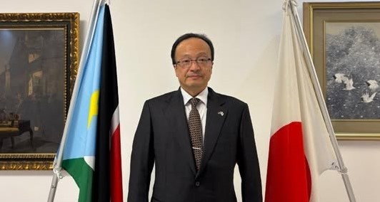 New Japanese envoy arrives in Juba, pledges stronger ties