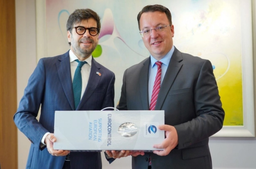 Nikoloski met with Eurocontrol director Medina