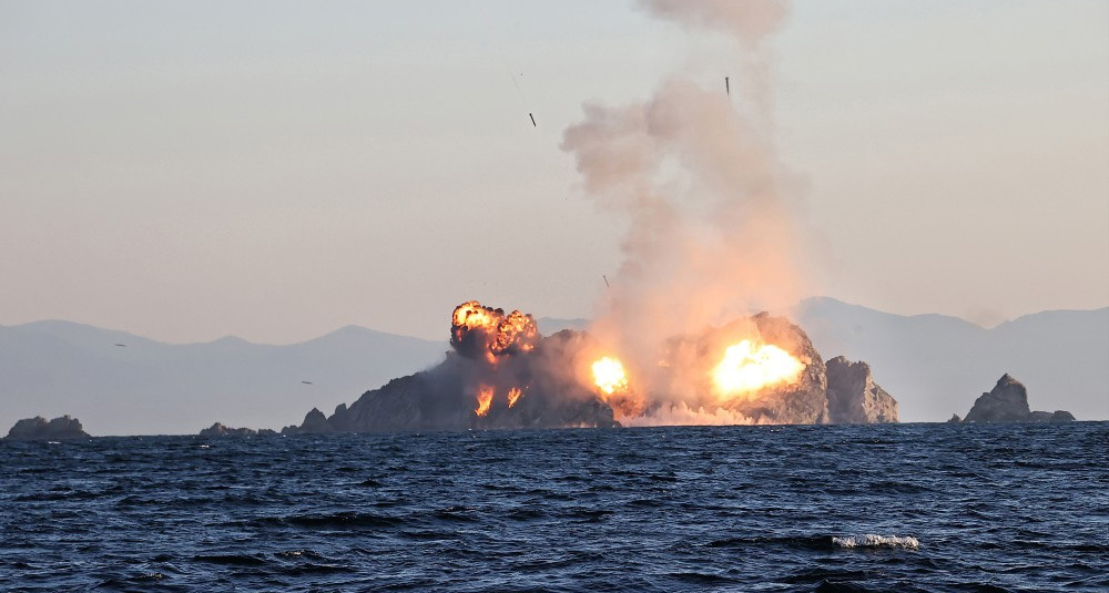 North Korea launched several missiles and drones in ‘concentrated’ attack drill