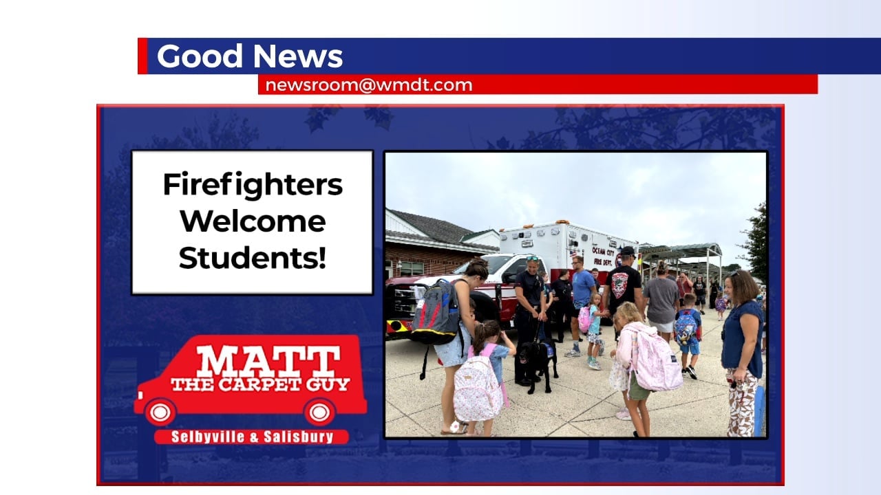 OCFD Welcomes Students Back to School