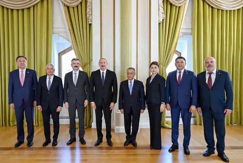 OTS Secretary-General and Secretaries of OTS Security Council meet with President of Azerbaijan