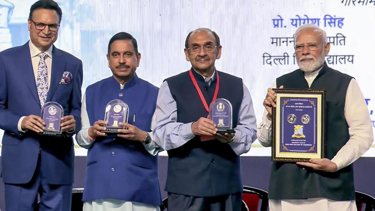 PM Modi lauds SRCC for nurturing generations of leaders in business, public life