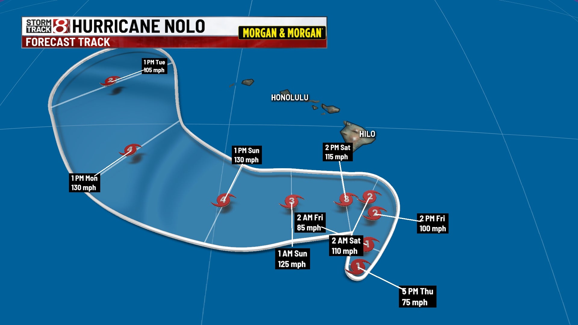 Polo batters Mexico’s coast as Nolo barrels toward Hawaii