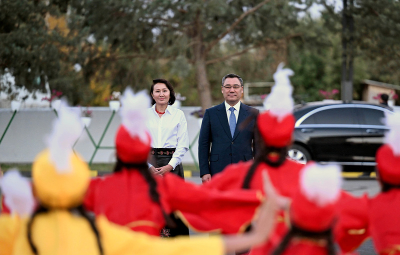 President Japarov visits Balastan children's entertainment center in Talas