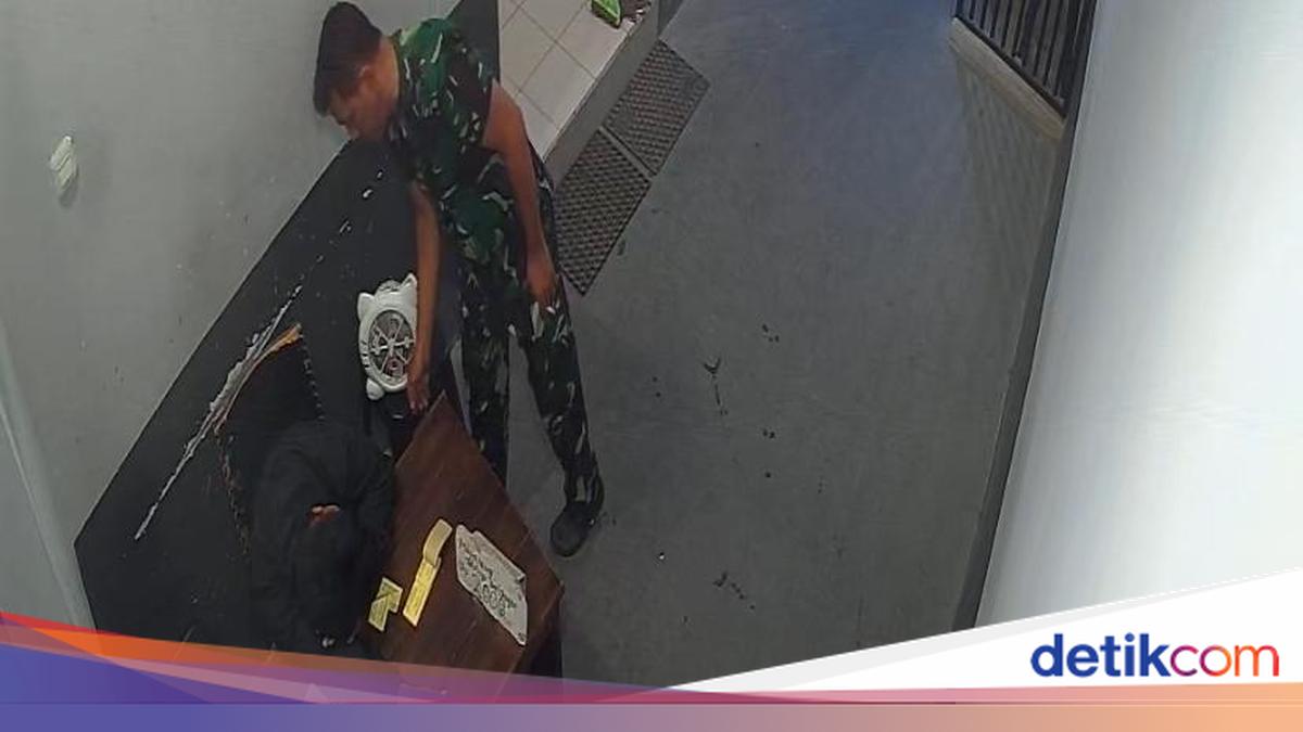 Pria Berbaju Loreng Curi HP Pegawai SPBU di Sulsel, Ternyata Pecatan TNI