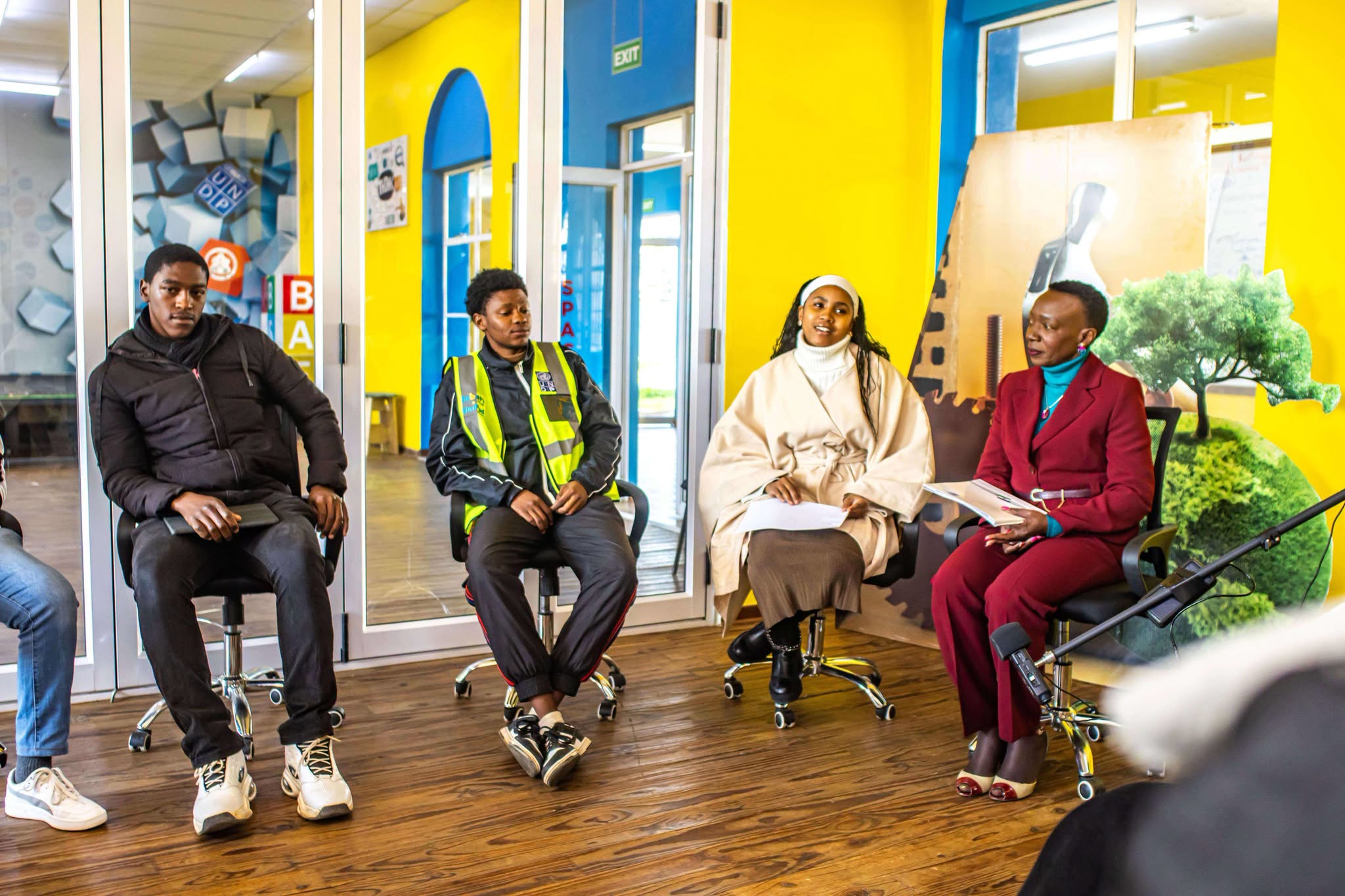 Princess Senate Seeiso Visits Sebopi UniPod at Lerotholi Polytechnic to Champion Youth Innovation and Sustainable Development in Lesotho