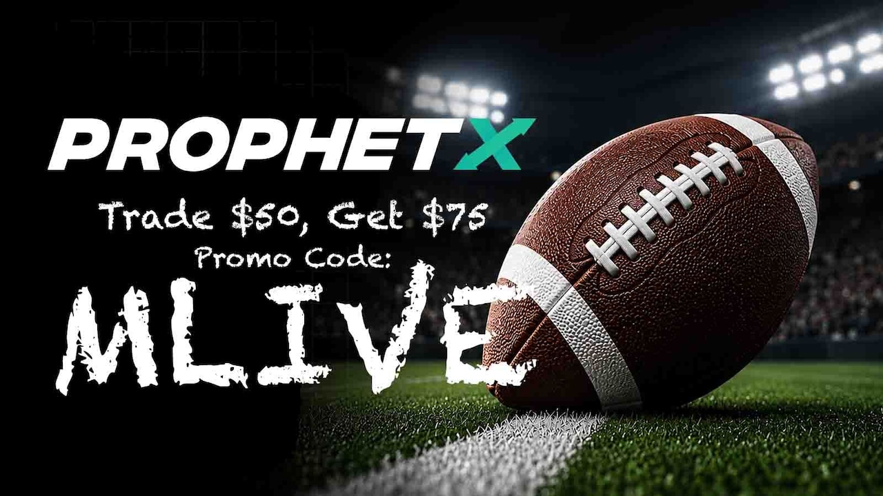 ProphetX Promo Code MLIVE: $75 Trade Promo For CFB Futures