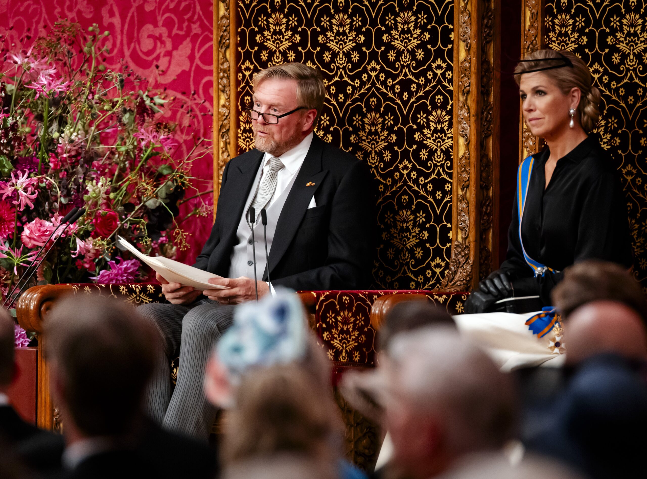 Protecting democracy takes centre stage in king's speech