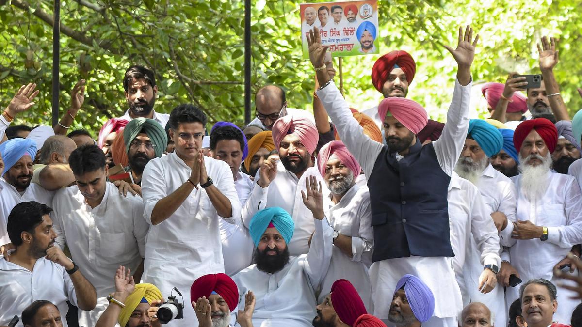 Punjab villager death: Congress leaders stage demonstration against Minister Harpal Cheema