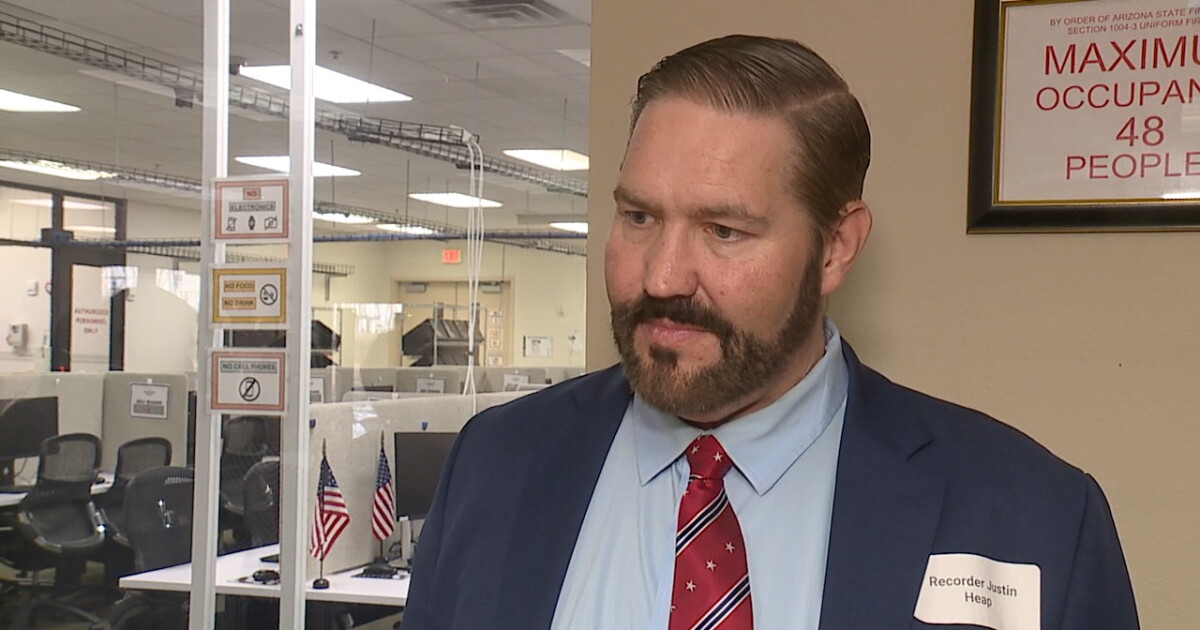 Recorder Justin Heap promises speedy ballot signature verifications in November