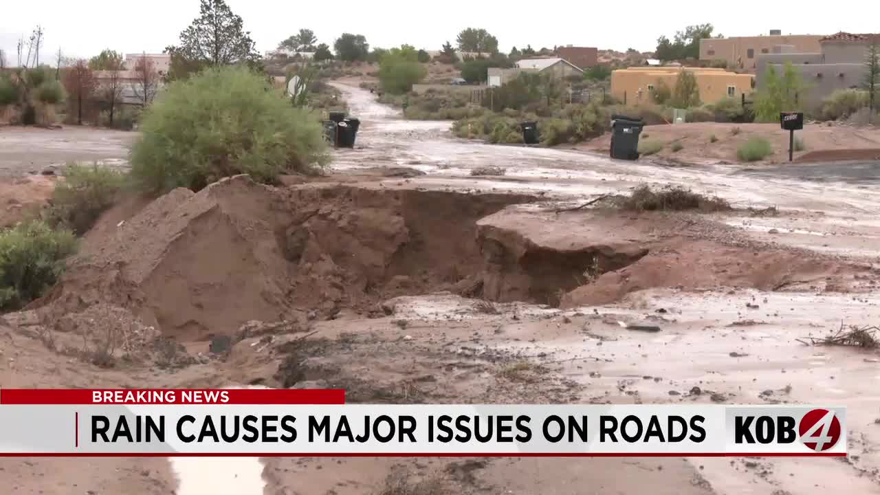 Remnants of Hurricane Polo bring widespread rain and flooding across New Mexico