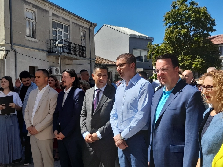 Restored Gevgelija bazaar opened to the public