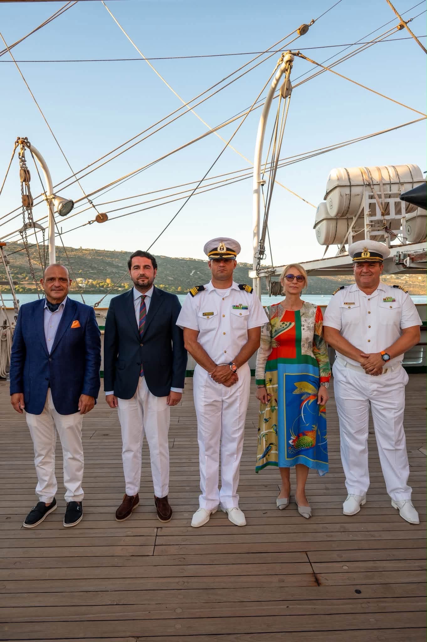 Romania and Greece at the Same Table Aboard the Training Ship “Mircea”