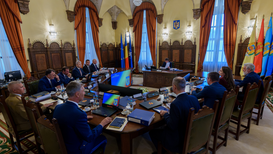 Romanian Supreme Council of National Defence meets on 7 September 2026