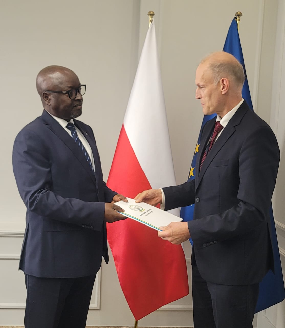 Rwanda’s Ambassador-designate to Poland Presents Credentials