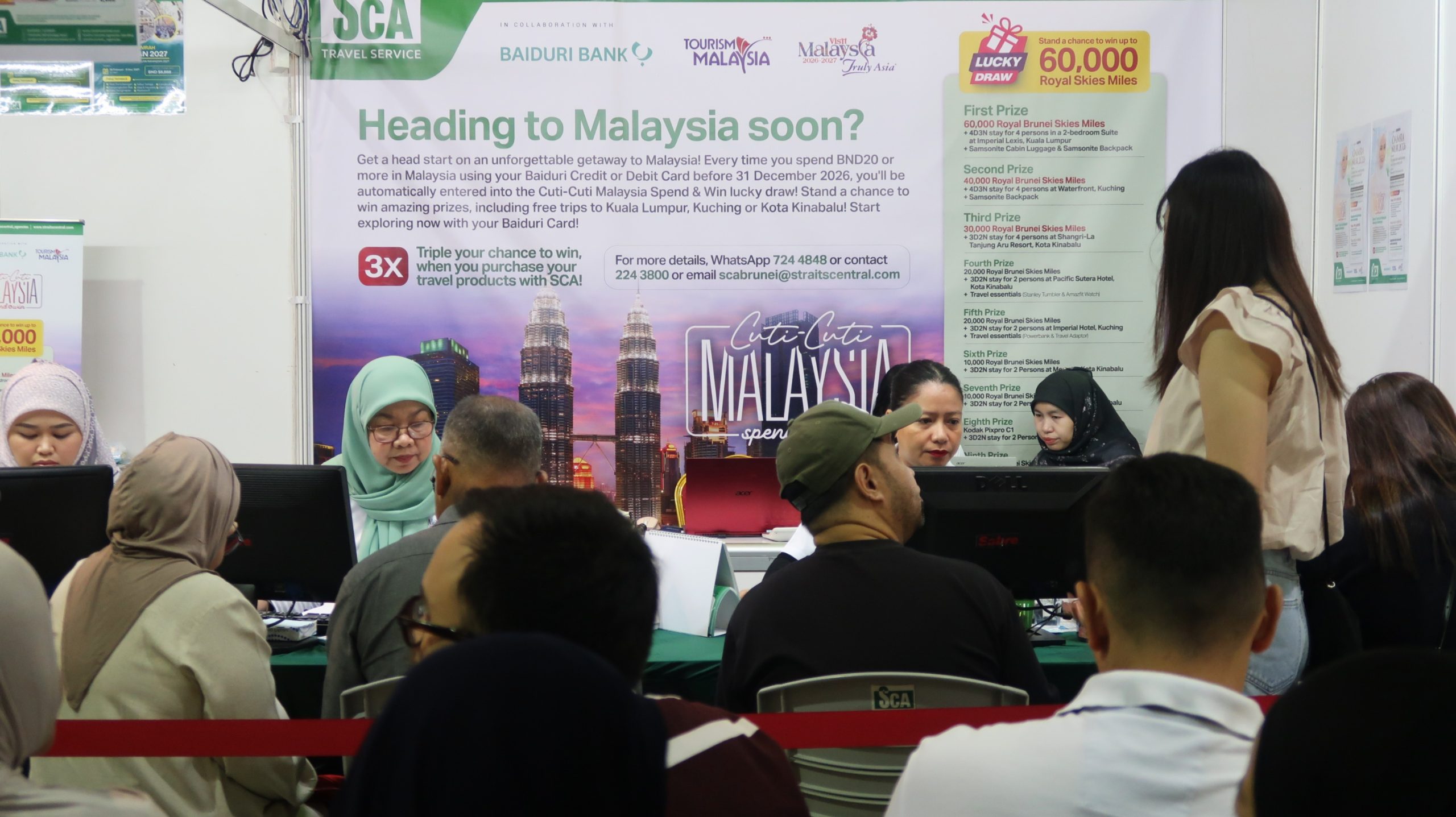 SCA offers exclusive travel deals and rewards at Sabre Brunei Travel Fair 2026