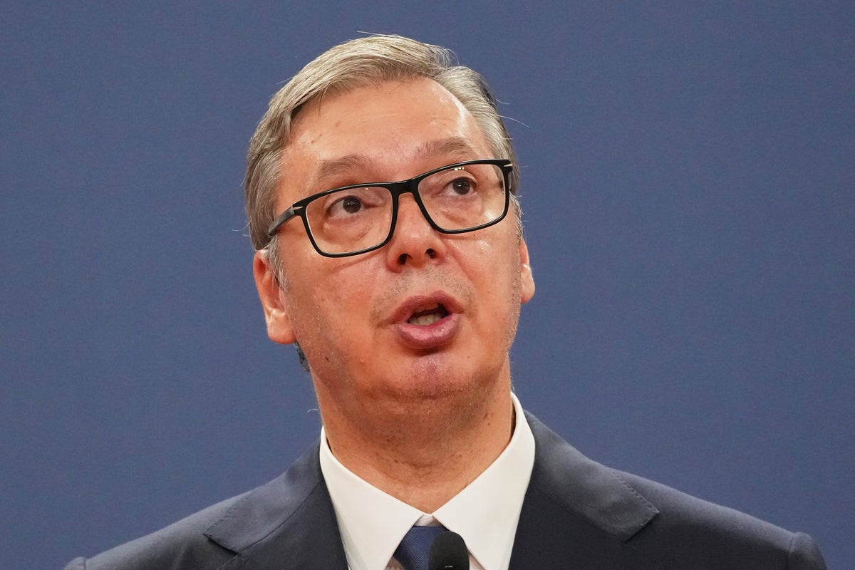 Serbia's President Vucic inaugurates assembly factory for Israel-made drones