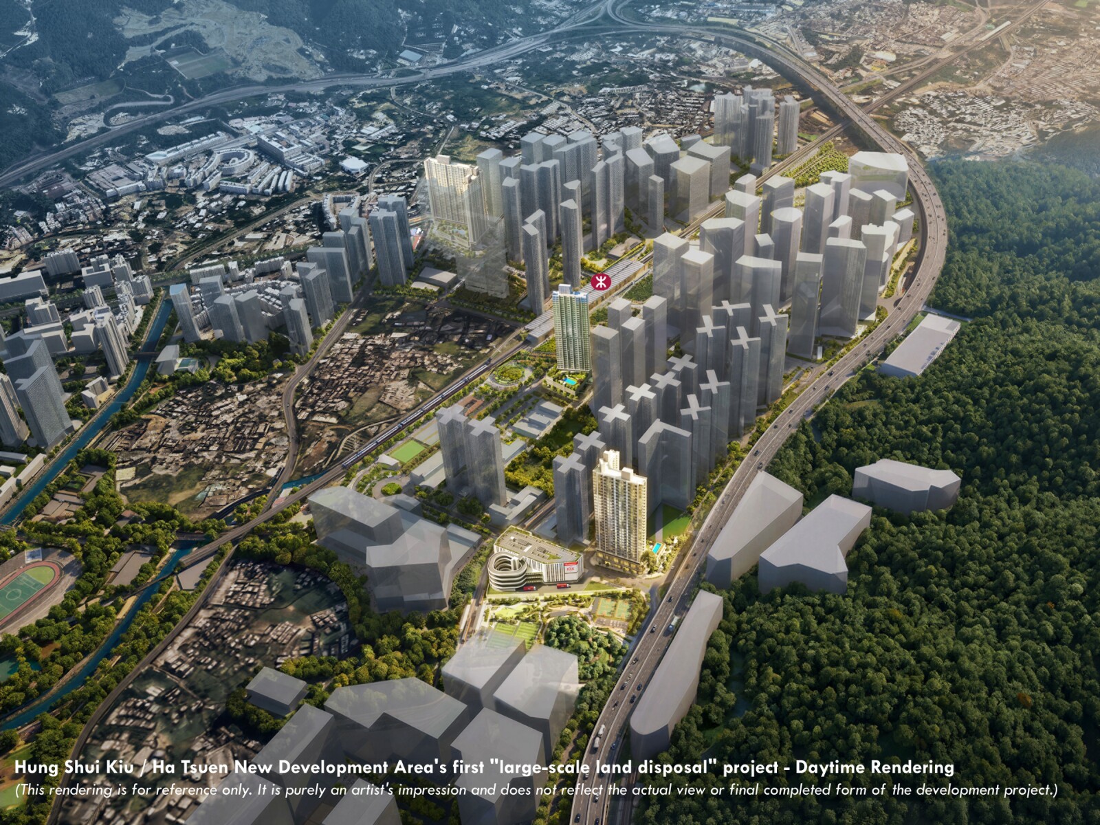 Hung Shui Kiu Ha Tsuen New Development Area first