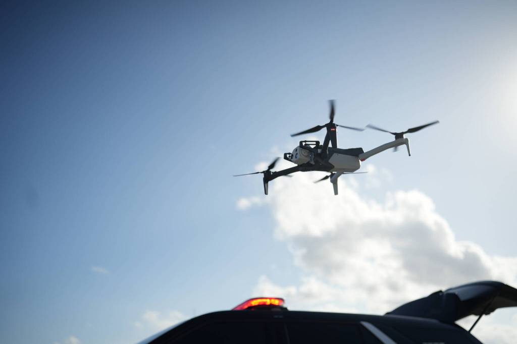 The Snohomish County Sheriff’s Office is set to test the Drone as First Responder program during a pilot period in partnership with manufacturer Skydio for five weeks in September and October. (Courtesy of Skydio)