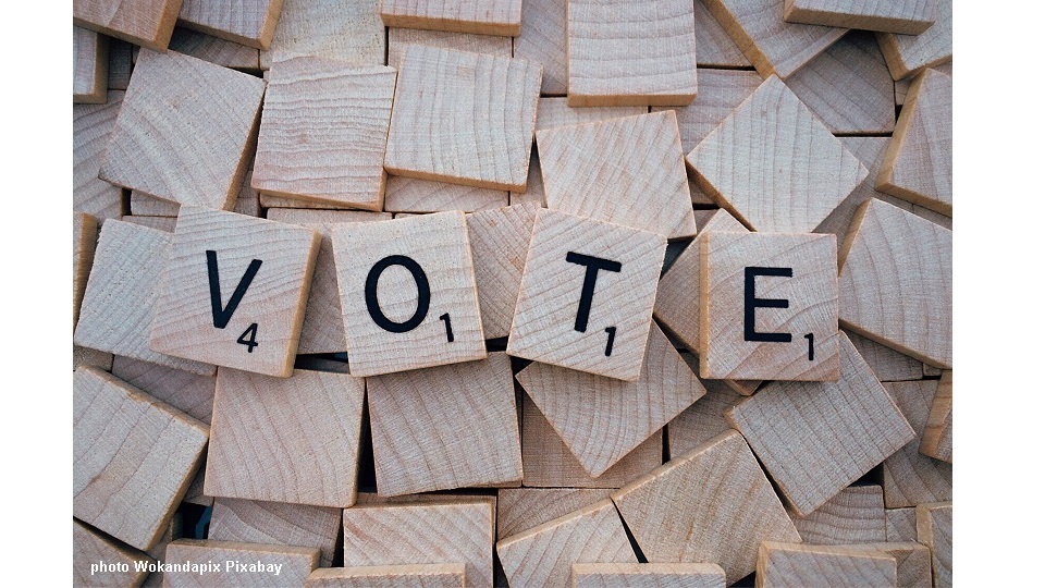 Vote (photo Wokandapix Pixabay)