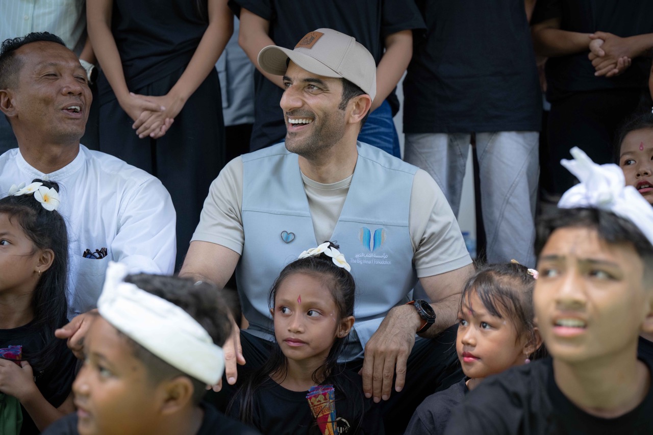Sultan bin Ahmed visits charitable initiatives in Bali
