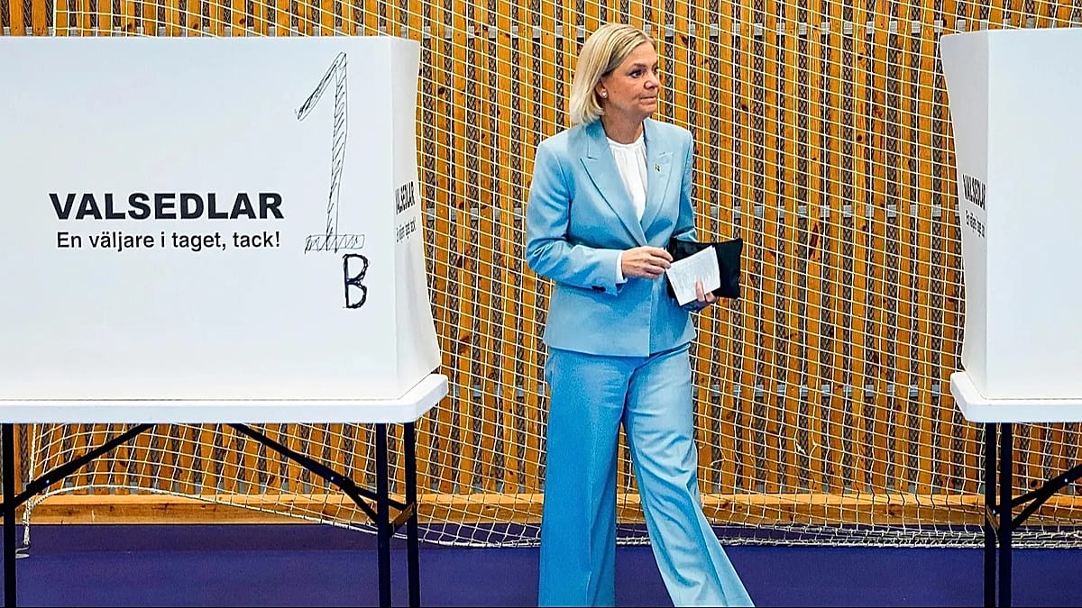 Sweden’s left-wing opposition leads election, far right loses ground: Swedish Election Authority