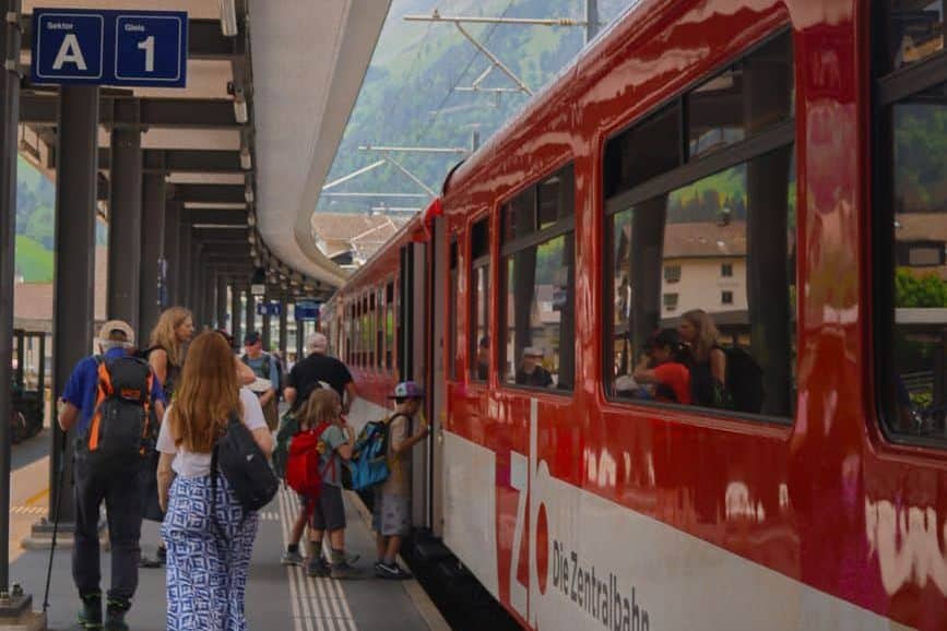 Swiss rail travel hits all time high