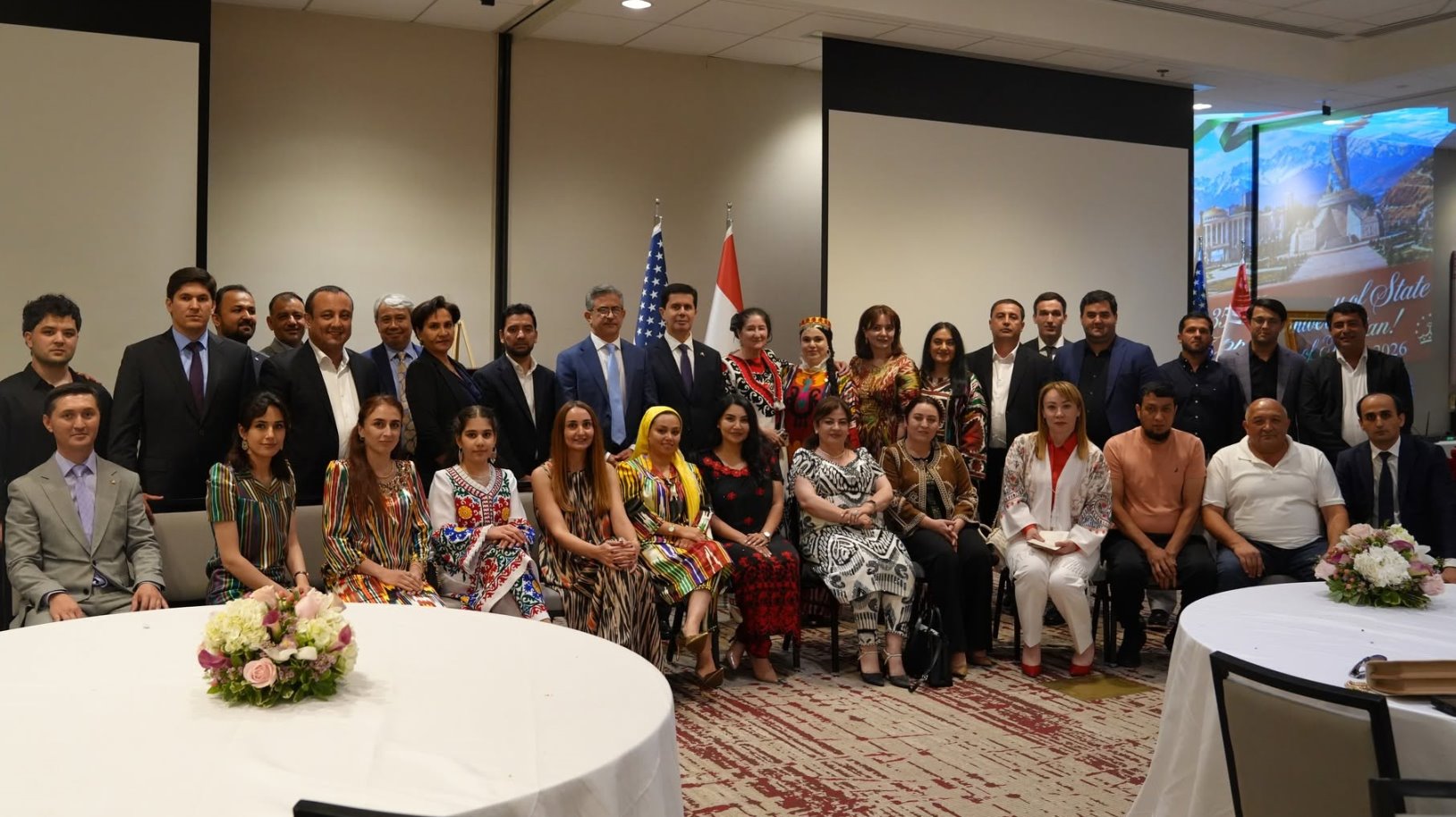 Tajikistan, US discuss expanding ties at independence anniversary event in Washington