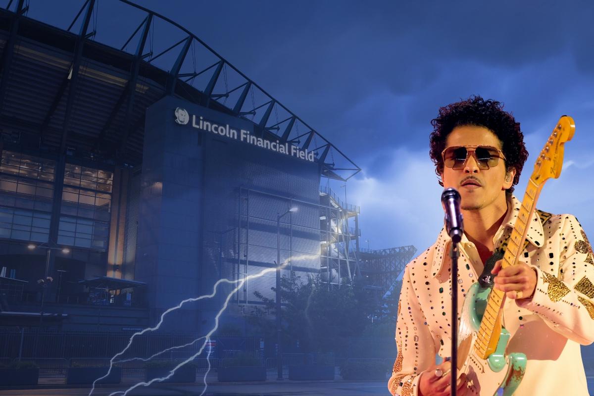 Thunderstorm Pauses Bruno Mars Concert in Philly As Of 8 PM