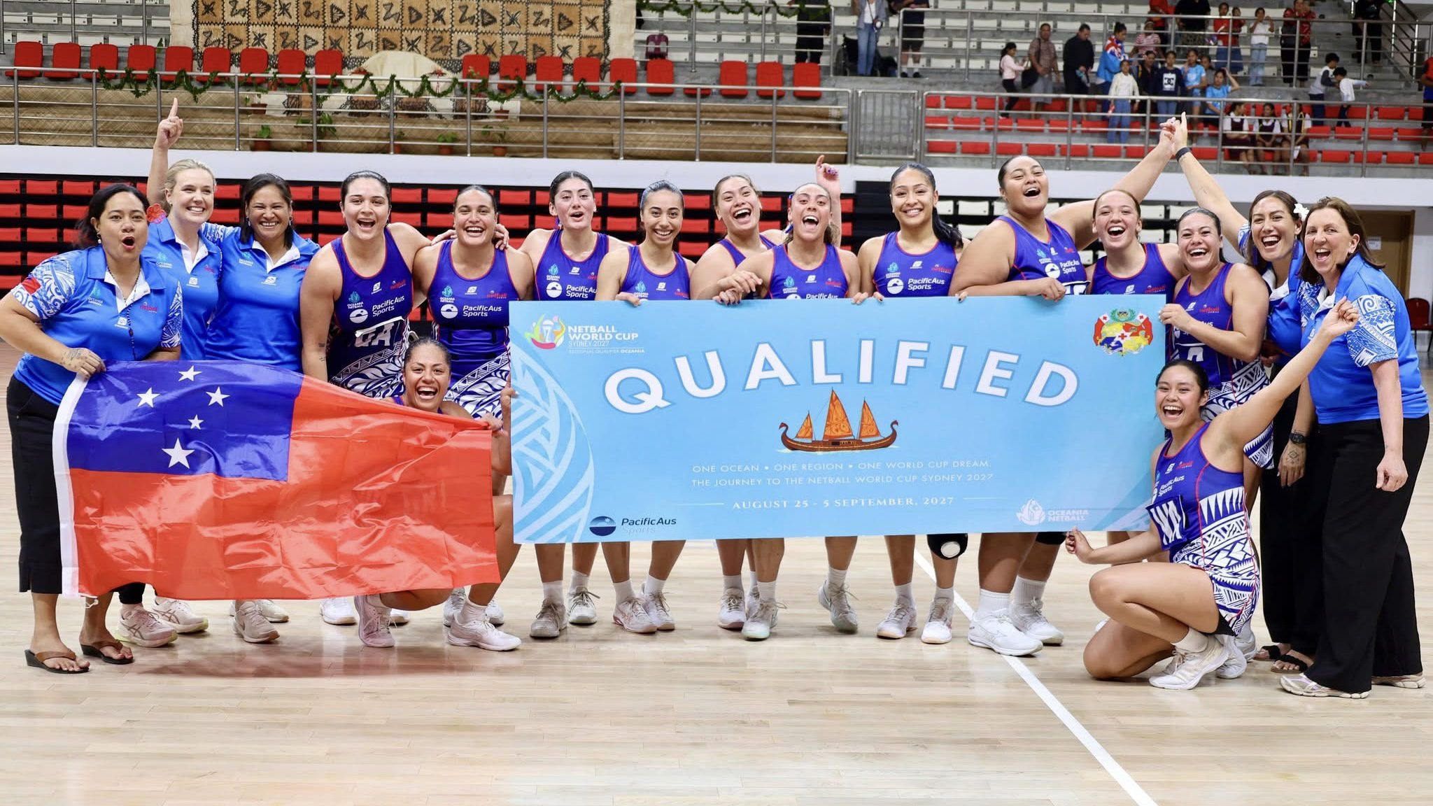 Tifaimoana Punch Ticket to 2027 Netball World Cup
