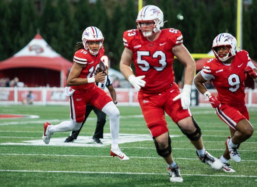 Tisdale Jr. knows job not done as Tops’ QB1