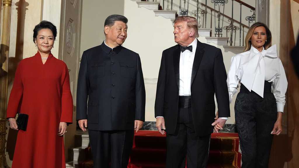 Trump's Xi state dinner features tech titans and sea bass