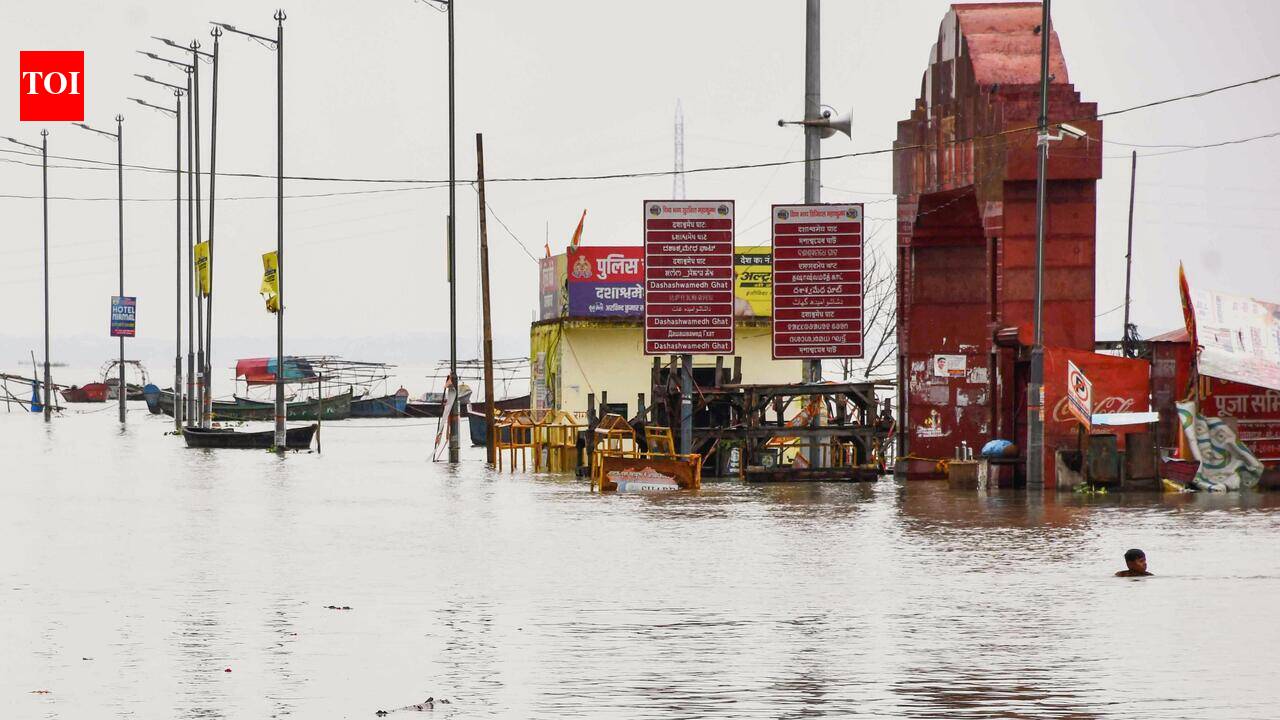 Twin rivers recede, major relief for low-lying area residents | Prayagraj News