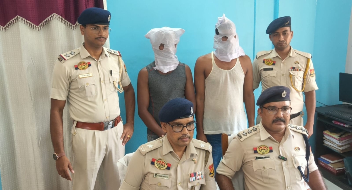 Two men from Bihar arrested with pistols, ammunition in Agartala