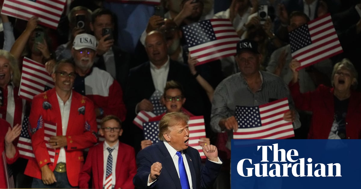 US citizens will receive $5,000 if Republicans win midterms, Trump claims in lengthy convention speech | US midterm elections 2026