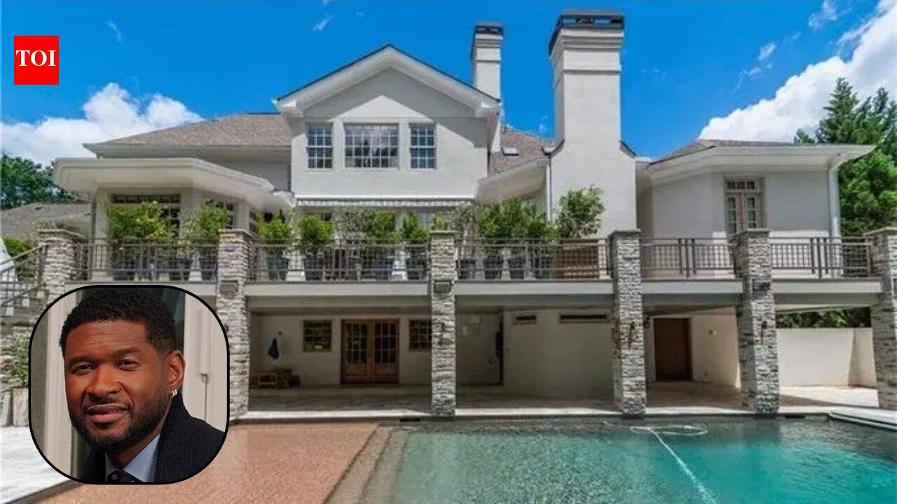 Usher first saw L.A. Reid’s Alpharetta mansion at 13 and dreamed of owning it; at 21 he paid $1.2 million, modernised the 10,823-sq-ft home and sold it for $1.5 million nearly two decades later