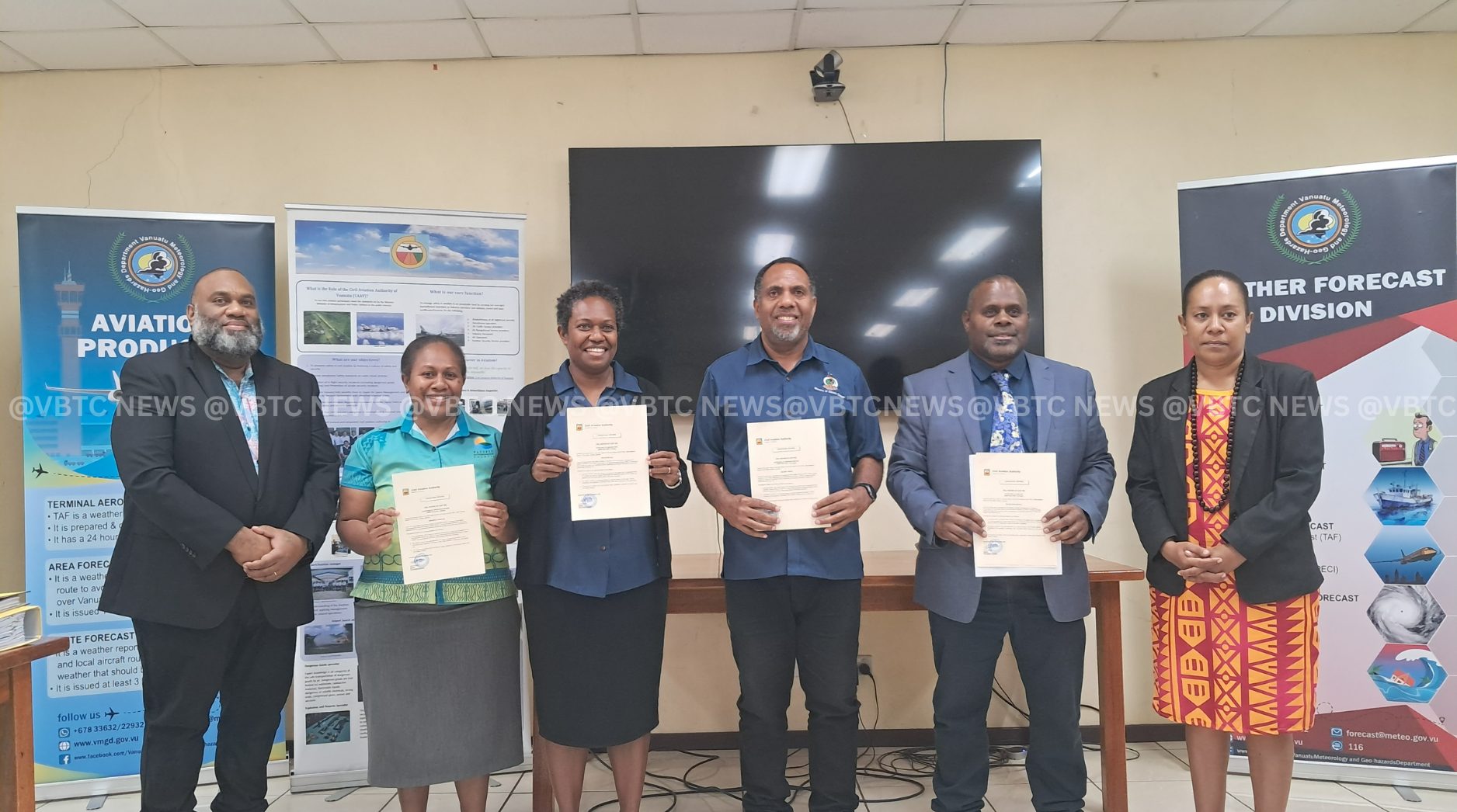 Vanuatu Strengthens Aviation Safety with New Meteorological Certification