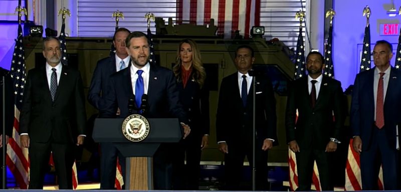 Vice-President Vance in KC announces national push against Covid-funding fraud