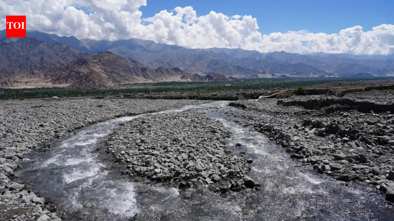 Village head's appeal drove Ladakh LG's initiative to tap 90 million litres of glacial water for irrigation | India News