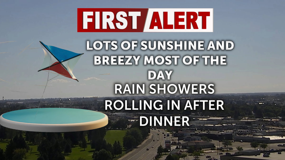 Warm weather stays in eastern Idaho until Sunday evening storms