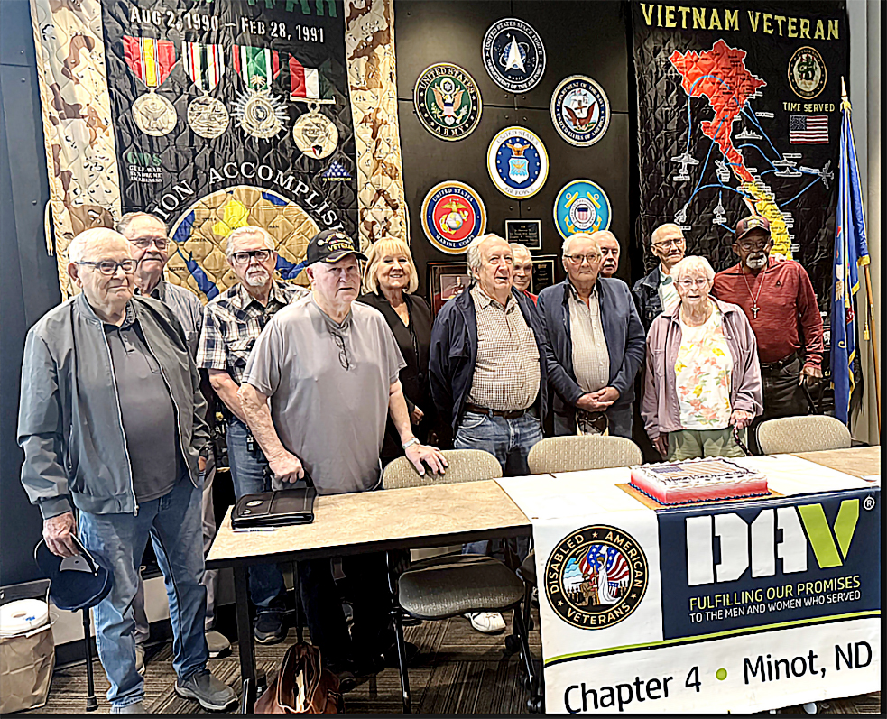 Western ND Honor Flight veterans honored -