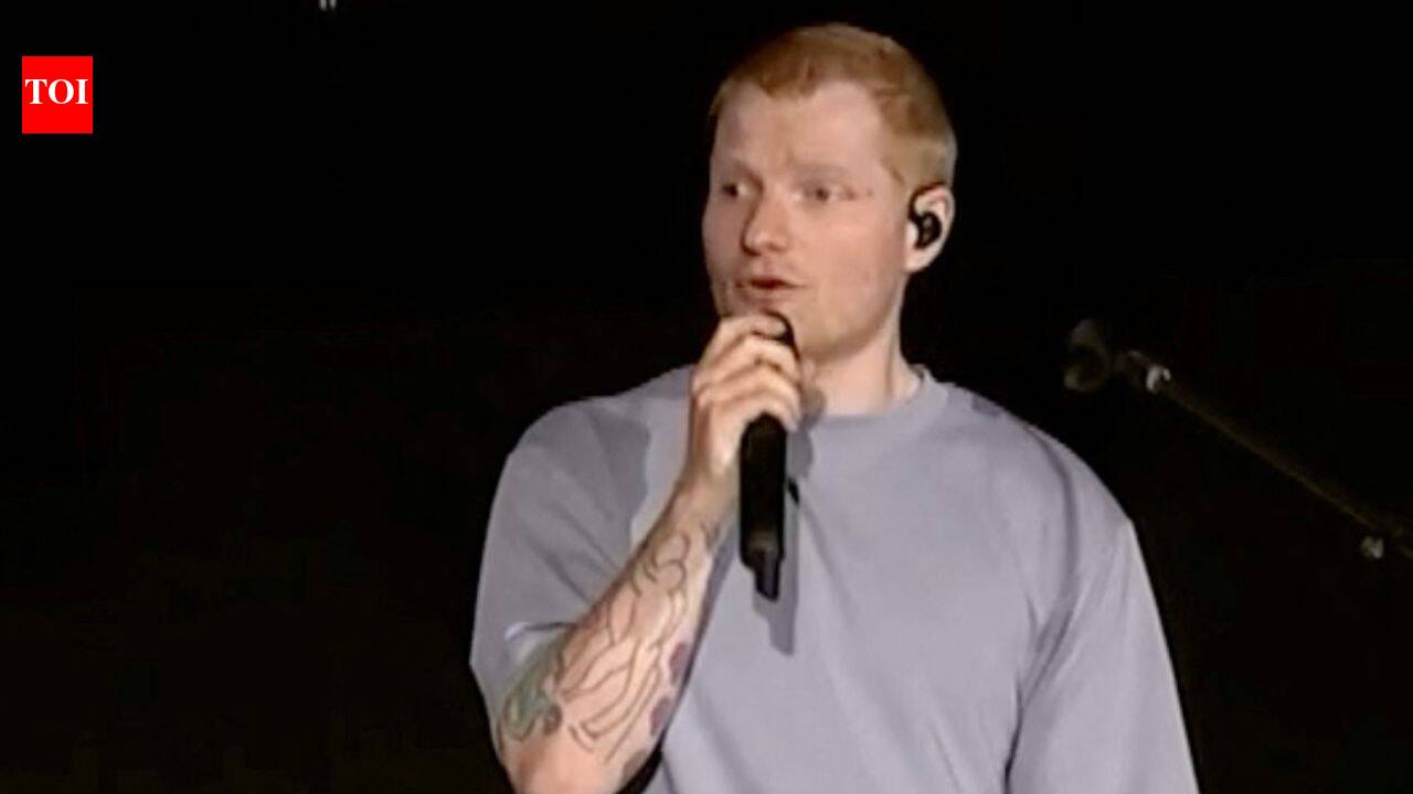 'What is happening in Gaza is catastrophic and unjustifiable': Ed Sheeran addresses Macklemore row on stage