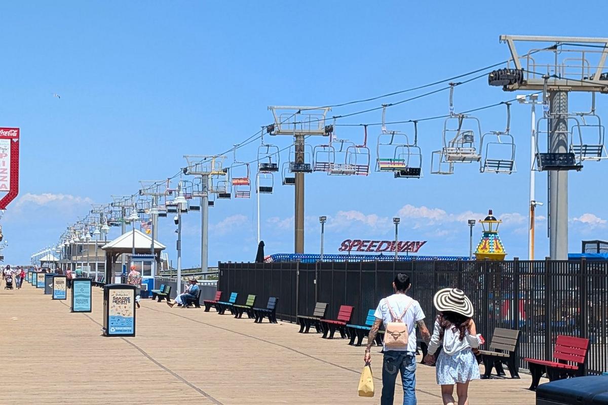 Woman, child fall from Seaside Heights Sky Ride