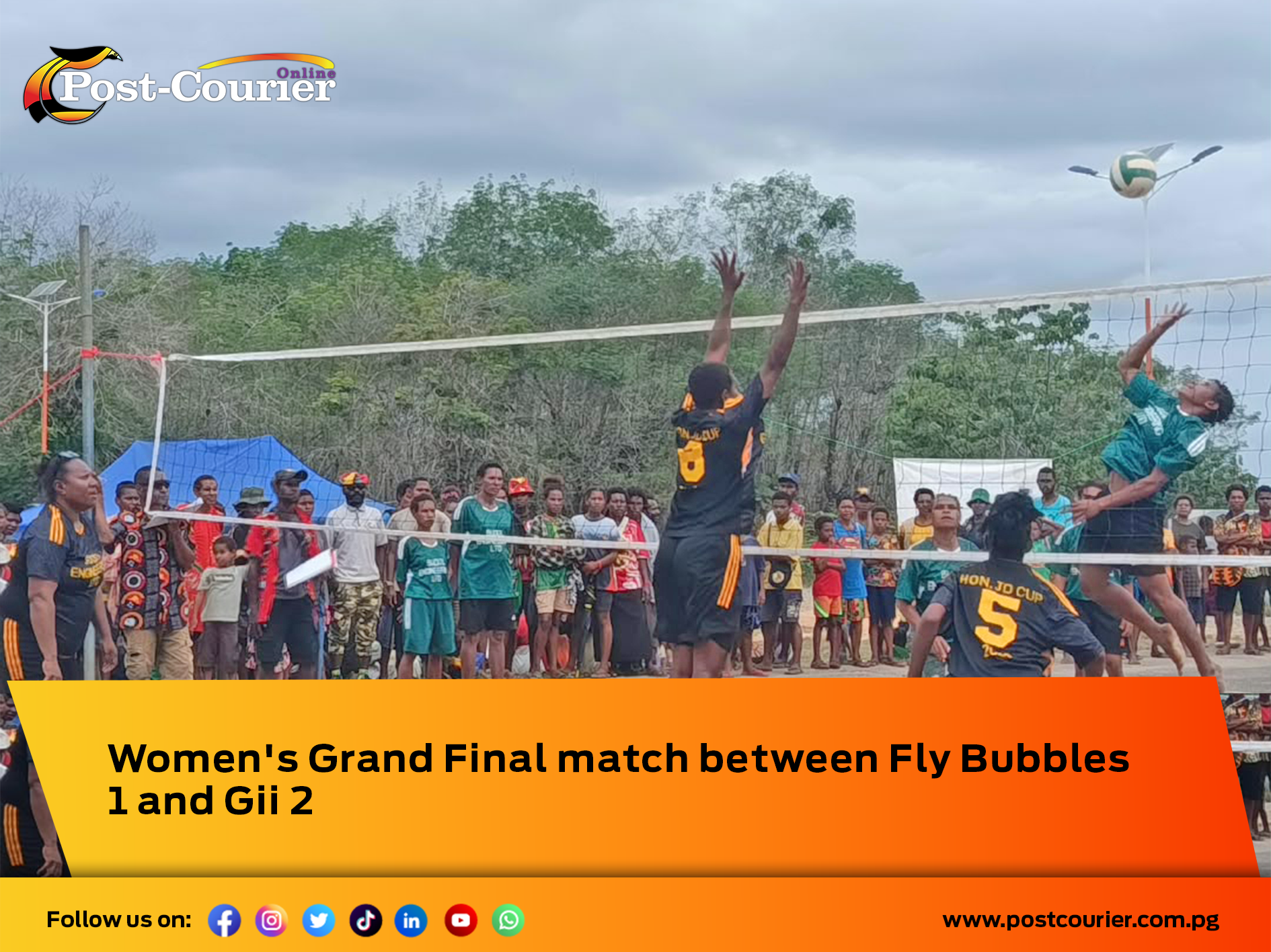 Women’s Grand Final underway in Donald Volleyball Cup