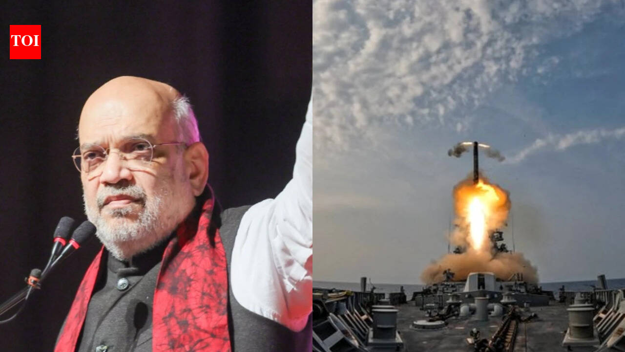 ‘BrahMos made in UP giving Pakistan sleepless nights’: Amit Shah hails India's growth 'despite adversities' | India News