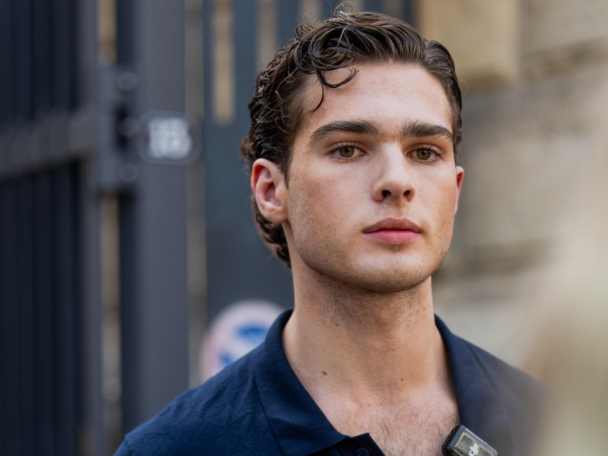 Clavicular at Paris Fashion Week in 2026. (Christian Vierig/Getty Images)