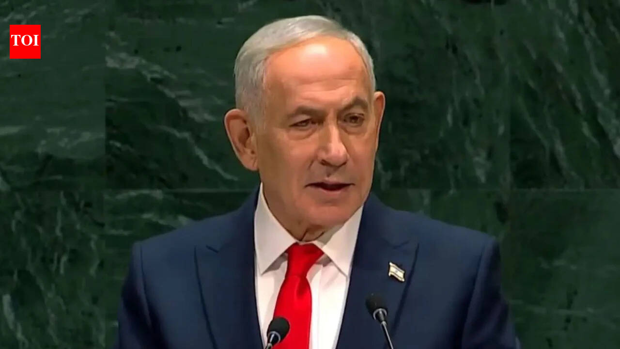 ‘No greater partner than President Trump’: Netanyahu defends Iran war, attacks critics as delegates walk out at UNGA